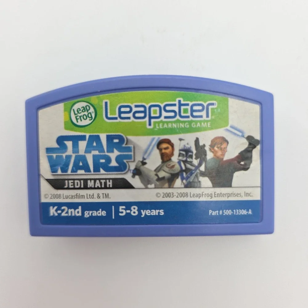 Bundle/Lot 3 x LeapFrog Leapster Learning Video Game Cartridges for Kids 5-8 Yrs